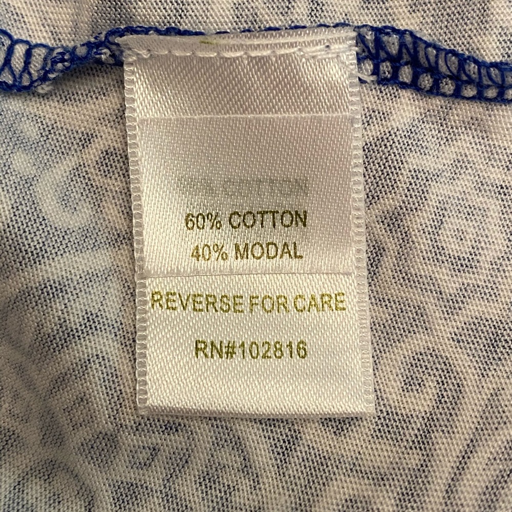 Garnet Hill Blue & White Maxi Dress ☀️ - Picture 8 of 13